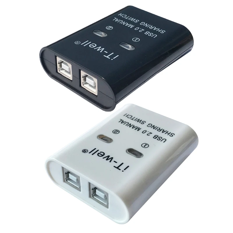 Устройство для совместного использования USB-принтера 2-в-1 выключатель принтера