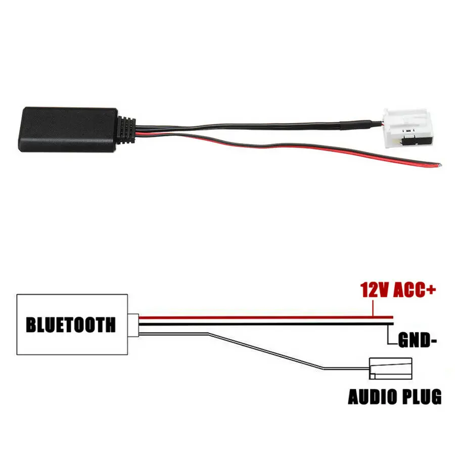 AUX приемник кабель адаптер автомобильный Bluetooth 5 0 модуль радио для VW RCD510 RCD210