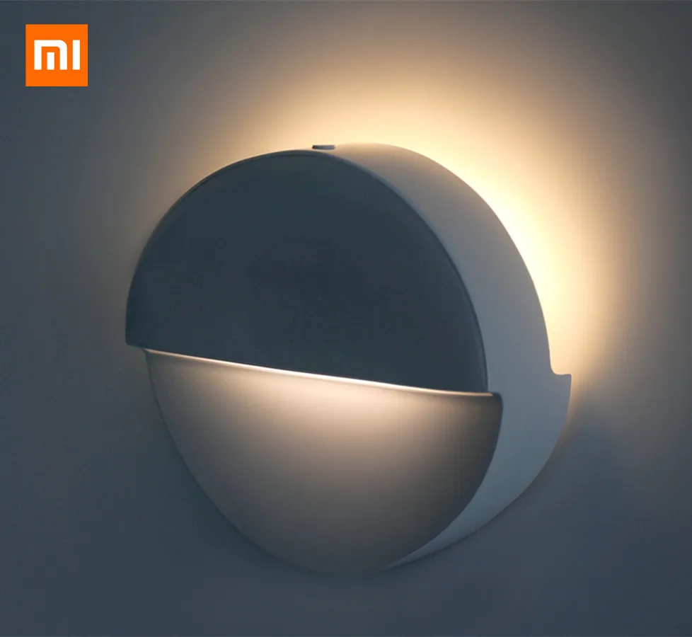 MI Mijia Yeelight светодиодный Ночной свет в коридоре инфракрасный пульт дистанционного управления датчик движения тела умный дом ночник Магнитный фонарь лампа