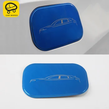 

CARMANGO For Cadillac XT4 2018 2019 Auto Car Gas tank trim cover Exterior Accessories