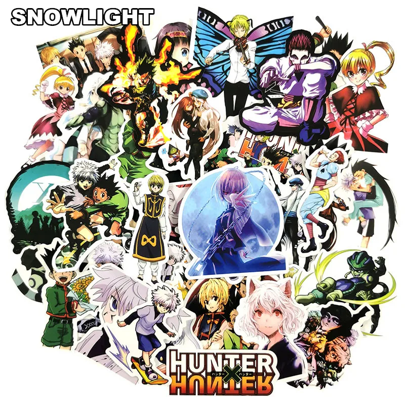 10/30/50 шт./компл. Японские Аниме Hunter X Мультяшные наклейки сделай сам для ноутбука