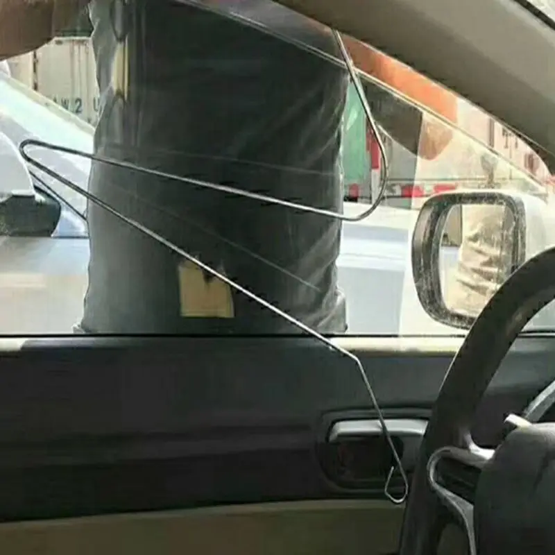 

Car Door Lock Out Emergency Open Unlock Key Tools Kit + Black Air Pump Universal G6KC