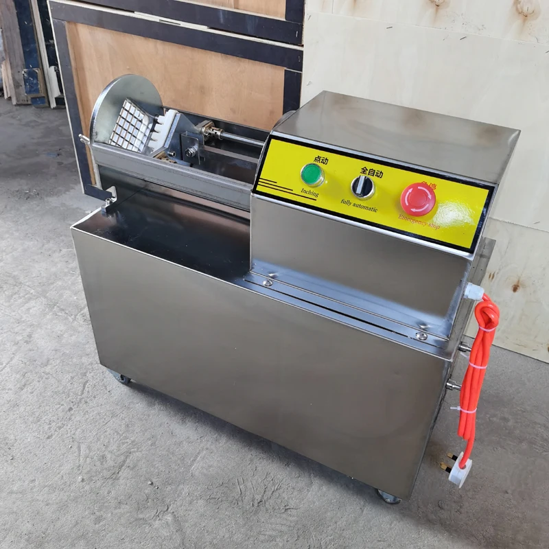 

Fully automatiElectric Food Vegetable Cutting Machine Cutter Slicer Cabbage Chilli Potato Onion Slice Machine