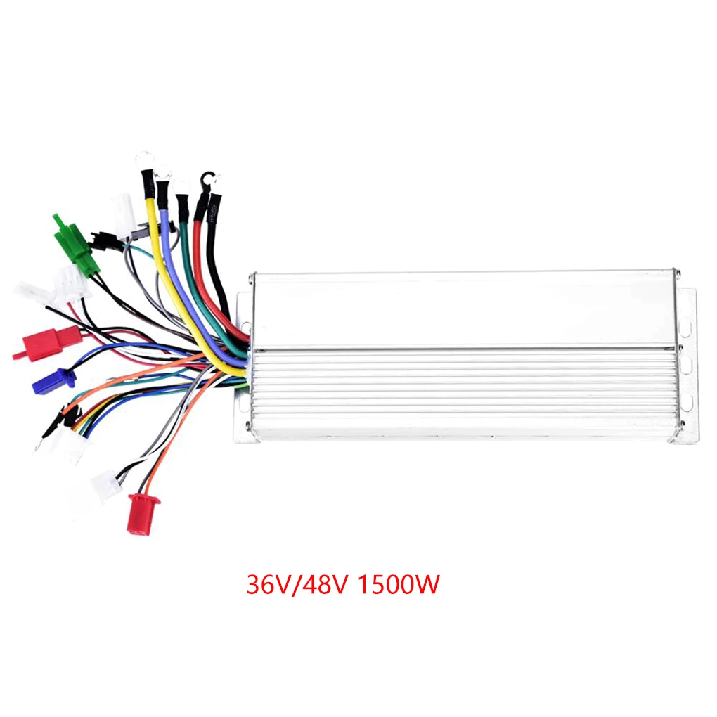 350W/1000W/1500W Power 36V-48V Electric Bicycle Scooter Brushless Controller DC Motor Speed Control Module