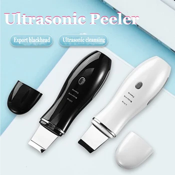 

Ultrasonic Ion Skin Scrubber Ultrasonic Ion Deep Facial Cleansing Face Vibration Massage Machine Remove Pore Blackhead Wrinkles