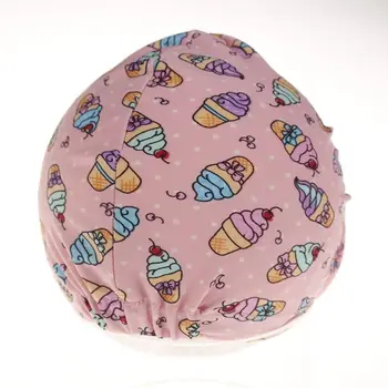 

Toddler Baby Children Swimming Cap Summer Watermelon Ice Cream Print Colorful Stretchy Beanie Twist Bowknot Pleated Bath Sun Hat