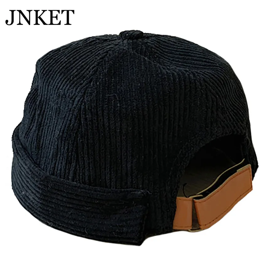 

JNKET New Autumn Winter Sailor Cap Men Womens Skullcap Retro Beanies Hat Hip Hop Hat Casual Pumpkin Hat