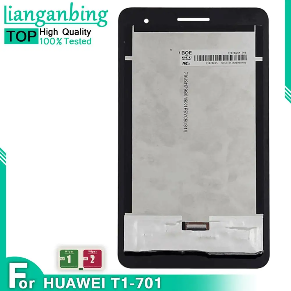 7 0 дюймов для Huawei Honor Mediapad T1-701 T1 701U T1-701U T1-7 ЖК-дисплей с сенсорным экраном