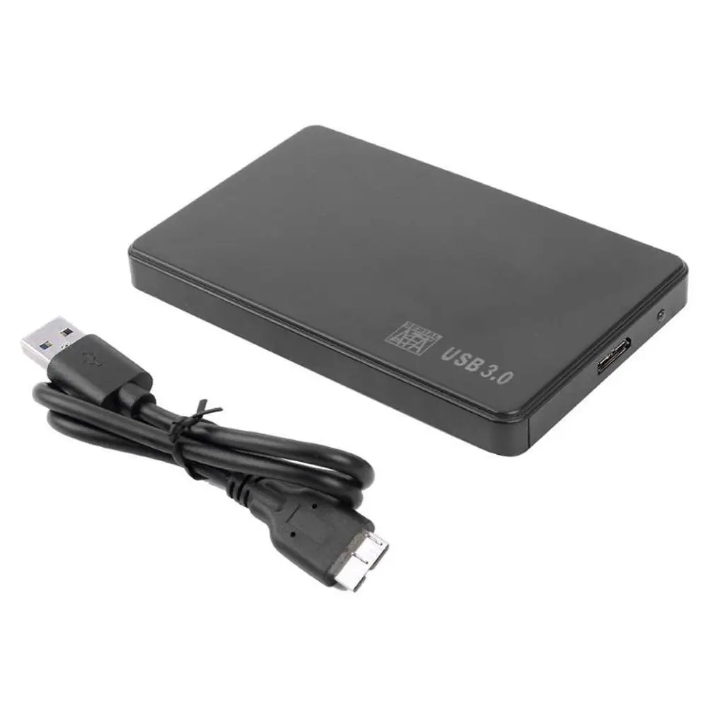 2,5-дюймовый корпус жесткого диска Sata для USB3.0/2,0 жесткого диска адаптер 5 Гбит/с коробка поддерживает связь с 2-мя ТБ для WIndows и Mac OS 2,5 дюймов жесткий диск HDD