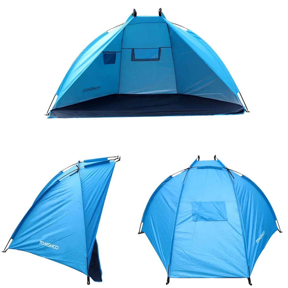 Beach tent outdoor summer sunshade pop up camping tent travel ultralight fishing picnic camping tent portable tent