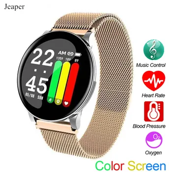 

Jeaper Smart Sport Watch W8 Color Screen Men Fitness Tracker Heart Rate Bracelet Blood Pressure Women Smartband for Android IOS