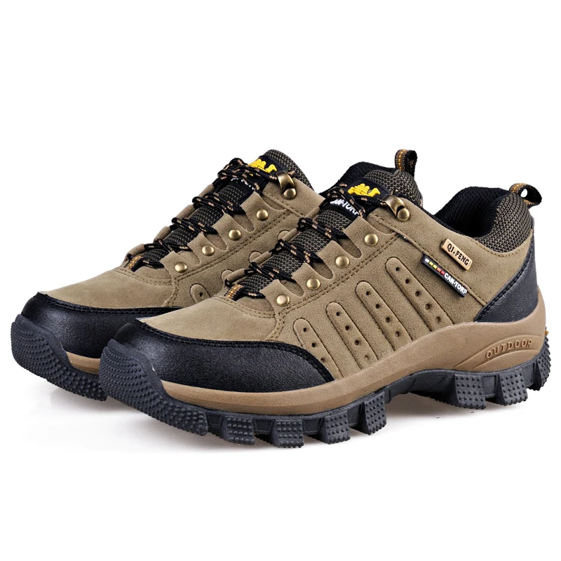 

2019 New Brand spring Fashion Outdoors sneakers Waterproof Men's shoes Mens Combat Desert Casual Shoes Plus Size 36-47