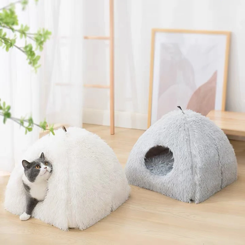 Warm Plush Cat Bed Very Soft