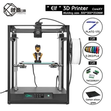 Креативный BestNew CoreXY ELF 3D принтер с двойной осью z высокоточный