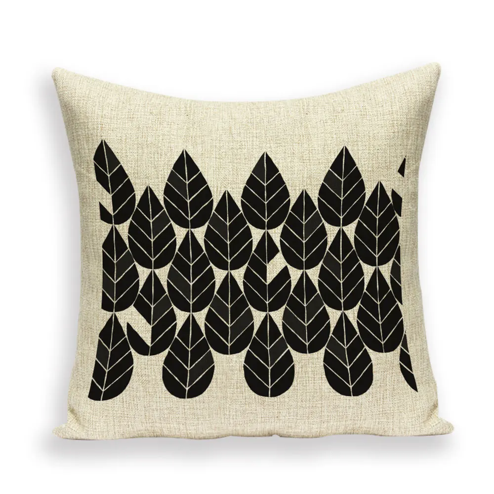 Maple Leaves Cushion Cover