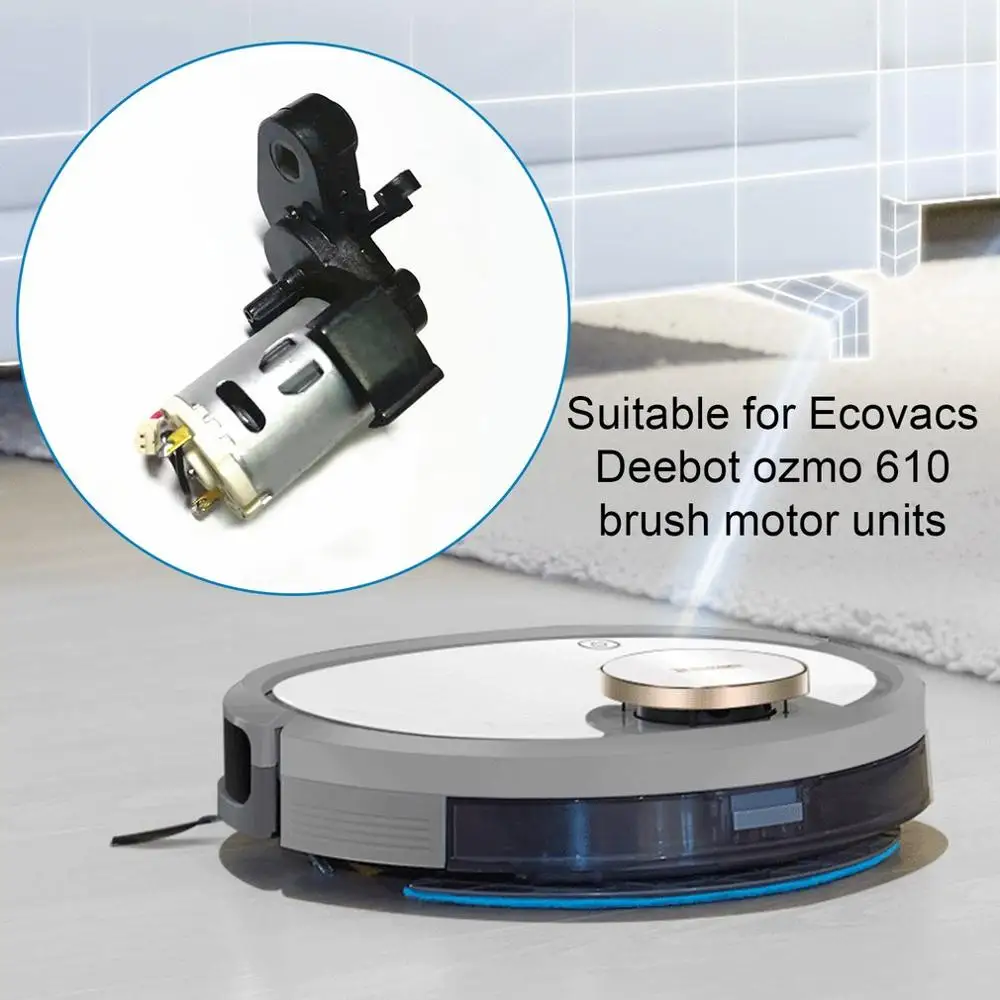 Пылесос, главный роликовый Мотор щетки для двигателя Для Ecovacs Deebot Ozmo 610, аксессуары для пылесоса, роликовый Мотор щетки