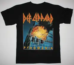 Def Leppard pyaria черная футболка Жесткий GLAM ROCK NWOBHM DOKKEN WHITESNAKE