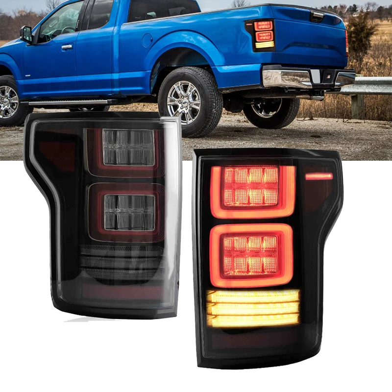 

Задсветильник онарь в сборе для Ford F-150, 2018, 2019, задний светильник онарь с указателем поворота, задний фонарь