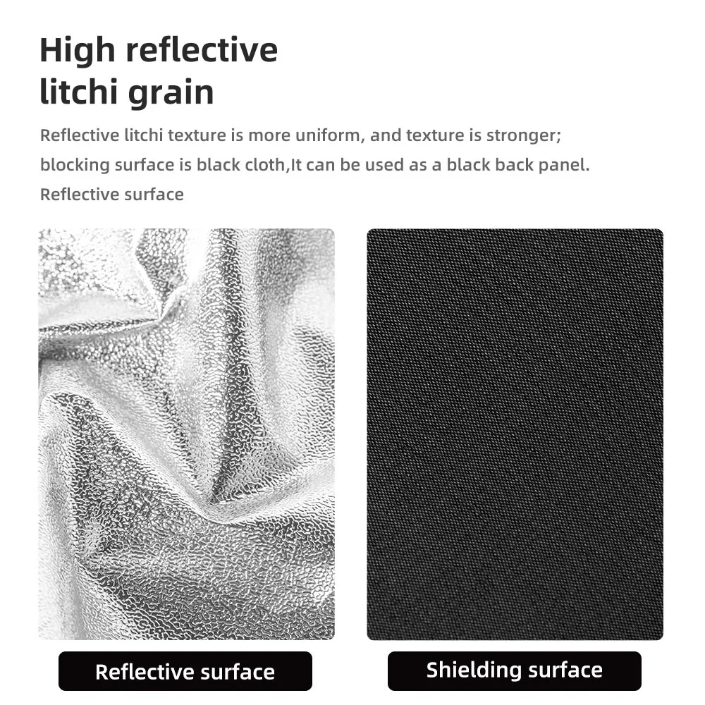 Photography Reflector Photographic Backdrop Background Reflector Cloth DIY cut