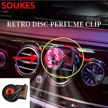 

Record player Car Air Outlet Freshener Decoration Clip For Alfa Romeo 159 BMW E46 E39 E36 E90 Audi A3 A6 C5 A4 B6 B8 Hyundai MG