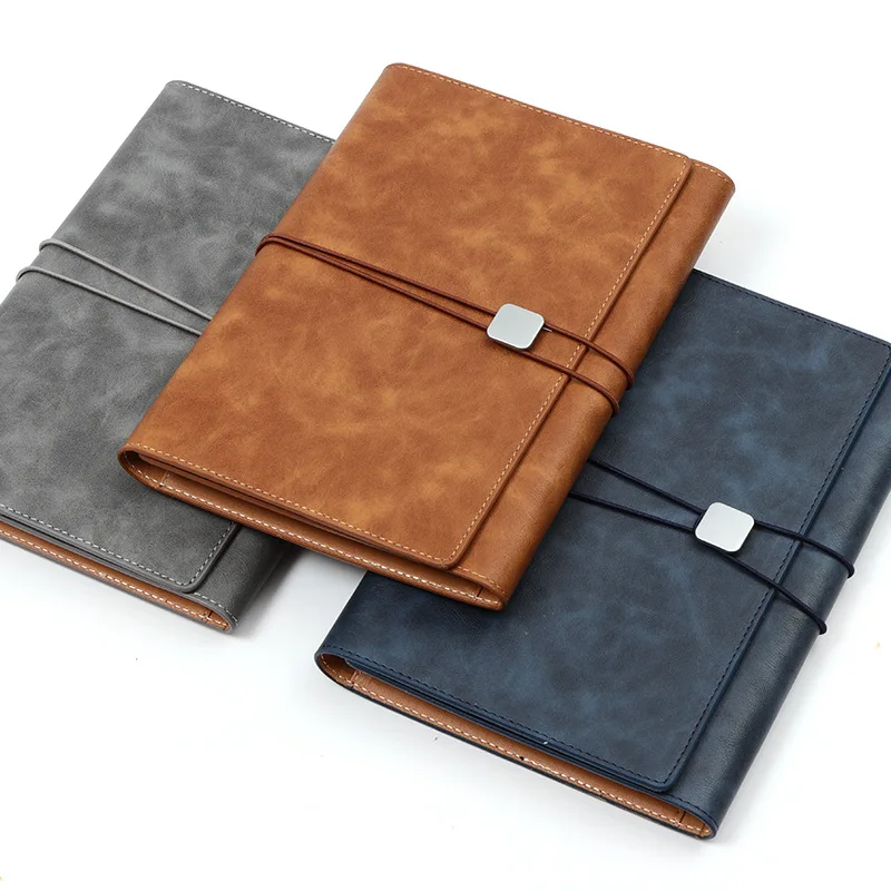 A5 Padfolio буфер обмена Папка Держатель для карт бизнес кожаный Органайзер Школа
