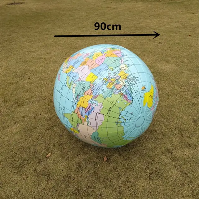 Jumbo Inflatable Globe 90CM Early Educational Inflatable Earth World Geography 4