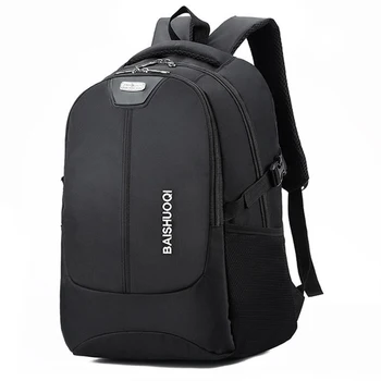 

2019 new style backpack fashion Unisex business computer schoolbag nylon waterproof large capacity Backpack