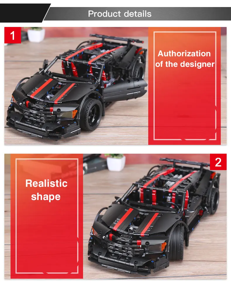 DHL XB07003 Technic строительные блоки Assassin X19 Набор гоночный автомобиль Moc подарки для детей