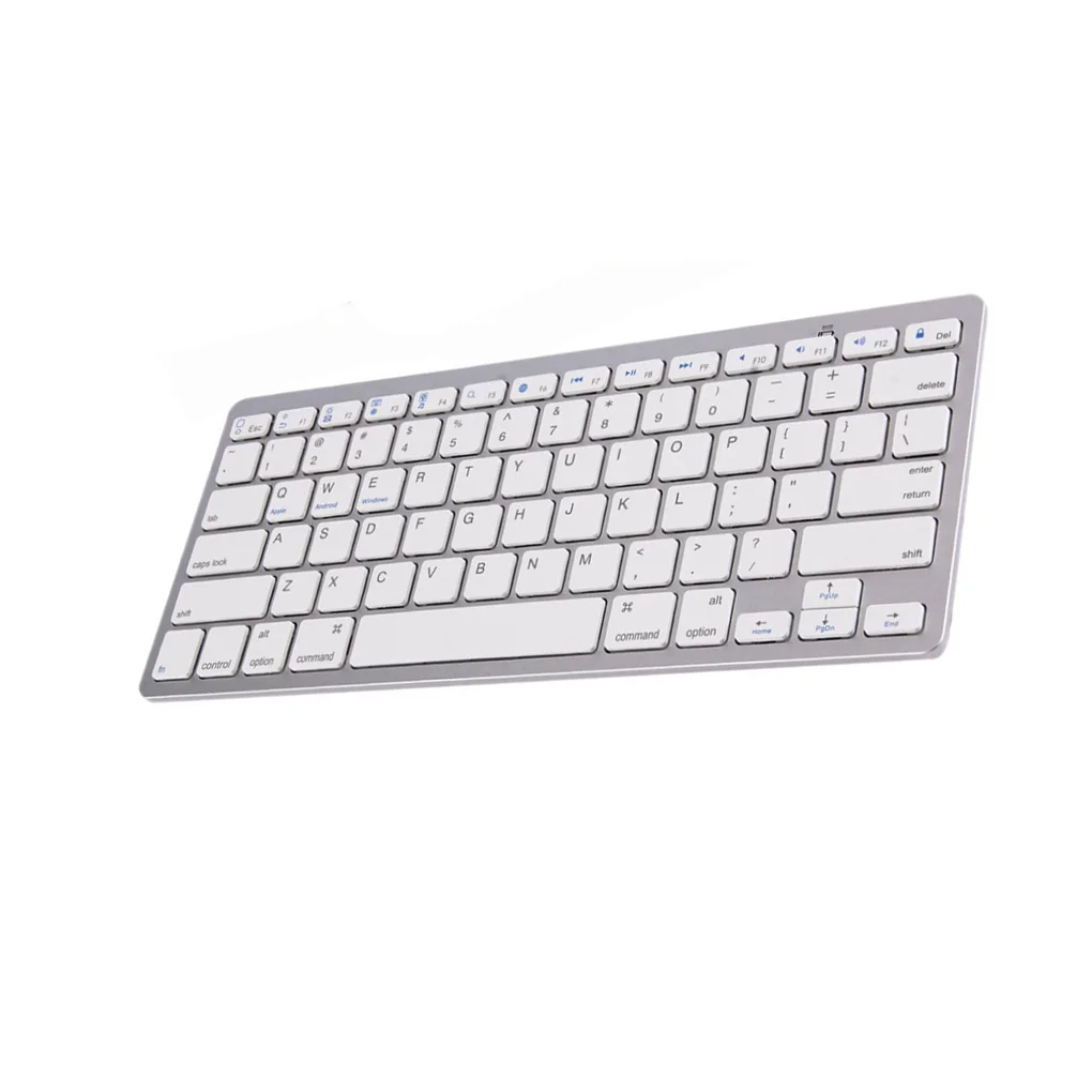 Замена для Macbook профессиональная ультра-тонкая беспроводная клавиатура планшет ноутбук Bluetooth клавиатура Бесшумная компьютерная клавиатура