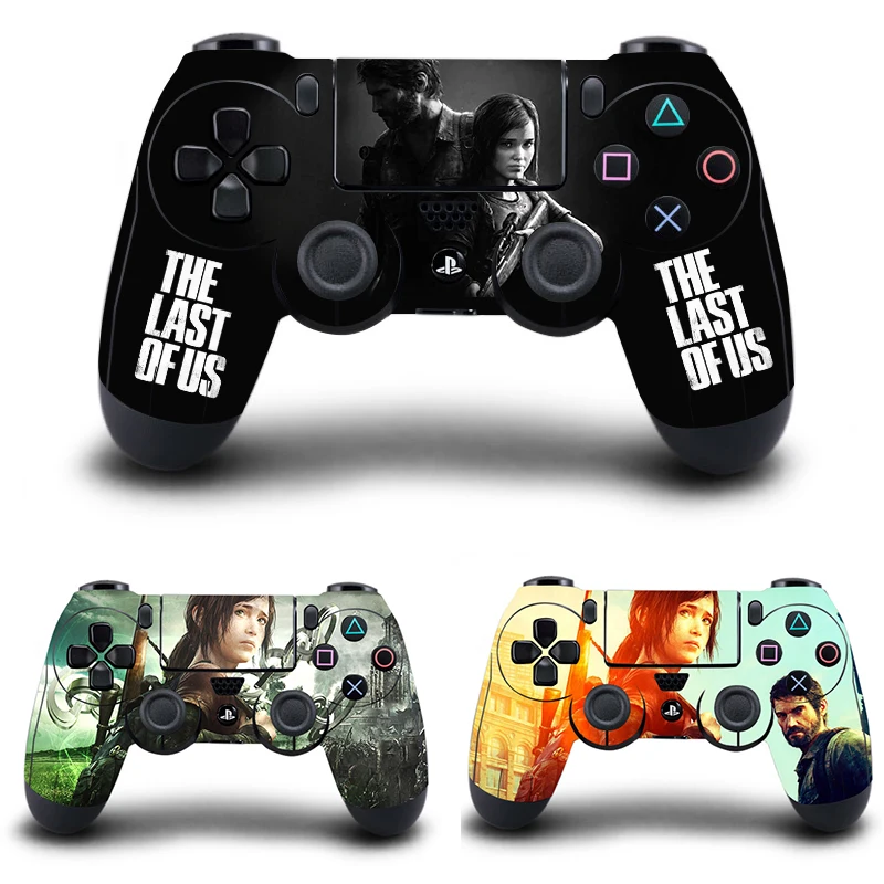 

The Last of US Stickers,PS4 Controller Skin Vinyl Decal Sticker Cover for Sony PlayStation 4 DualShock 4 Wireless Controller