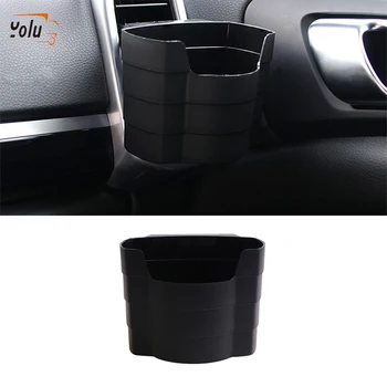 

YOLU Multi-Function Car Seat Hook Trash Can Car Storage Box Glass Water Cup Phone Storage Box Storage