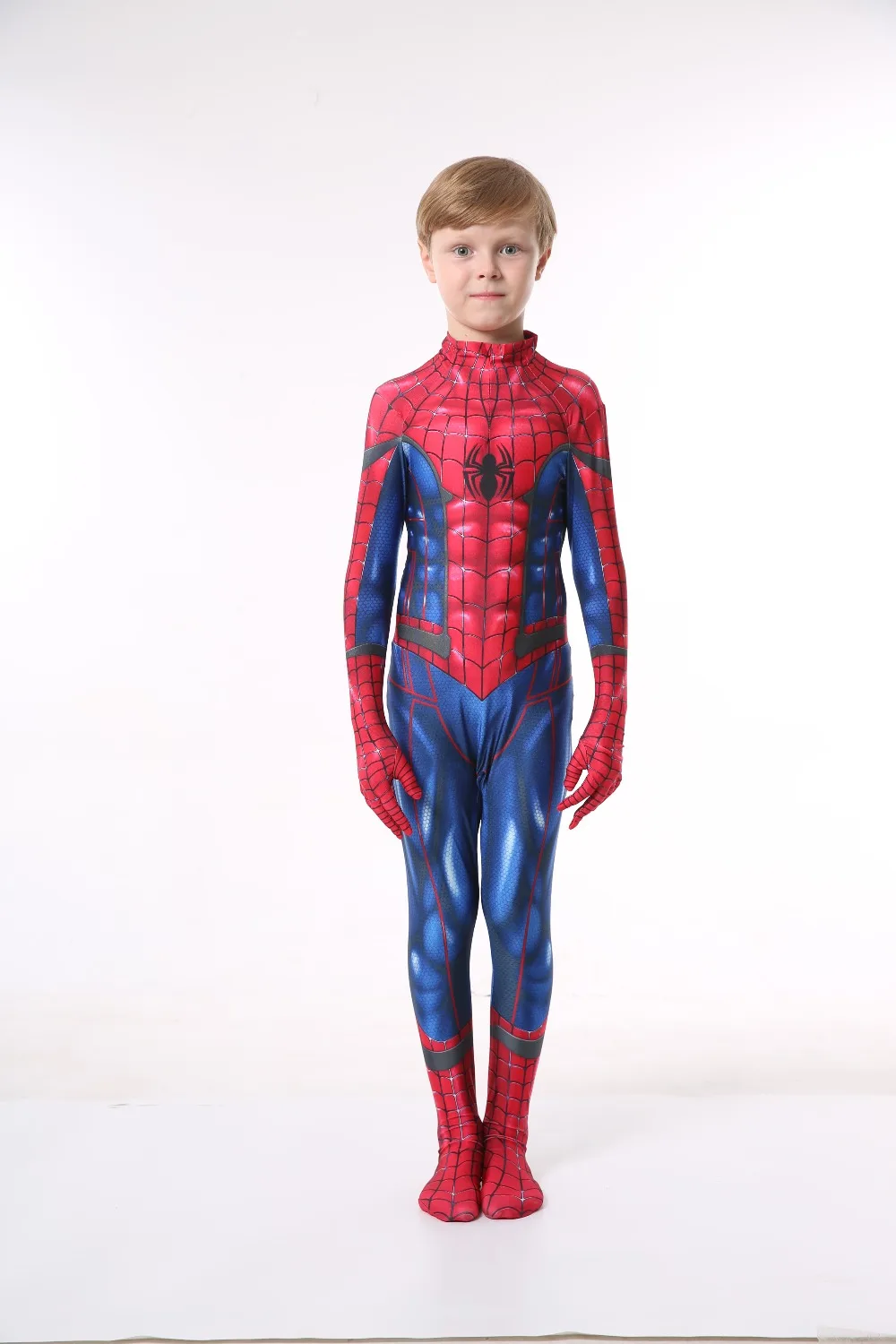 MCU Concept Art Spider-man Cosplay Costume Spiderman Zentai Suit Fans Halloween