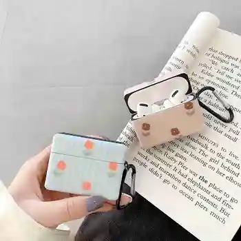

For AirPods Pro Case cute colorful flower Simple mini box headphone silicon Cover For AirPods 3 Air Pods Pro Earphone Case
