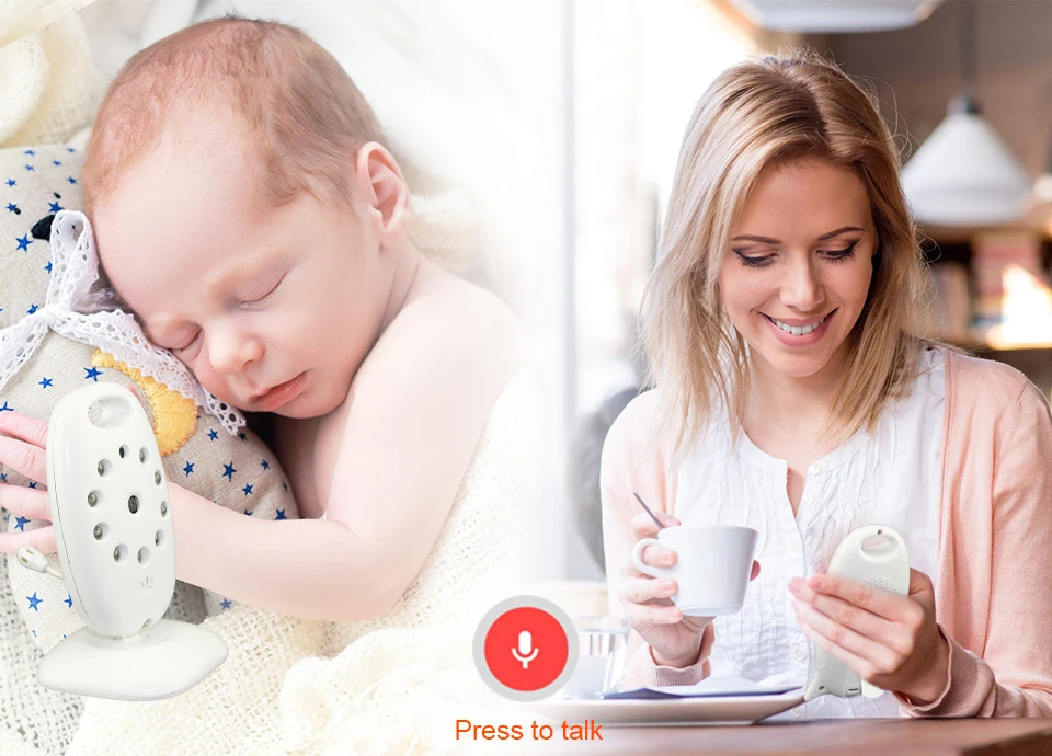 Беспроводная радионяня VB601 2 дюйма камера ночного видения мониторинг