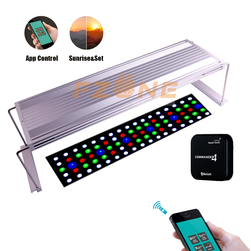 

2018 New Chihiros WRGB LED APP Version Aquairum Lighting Aquatic Plant Light With 4-Channel Magic Controller As Timer Sunrise
