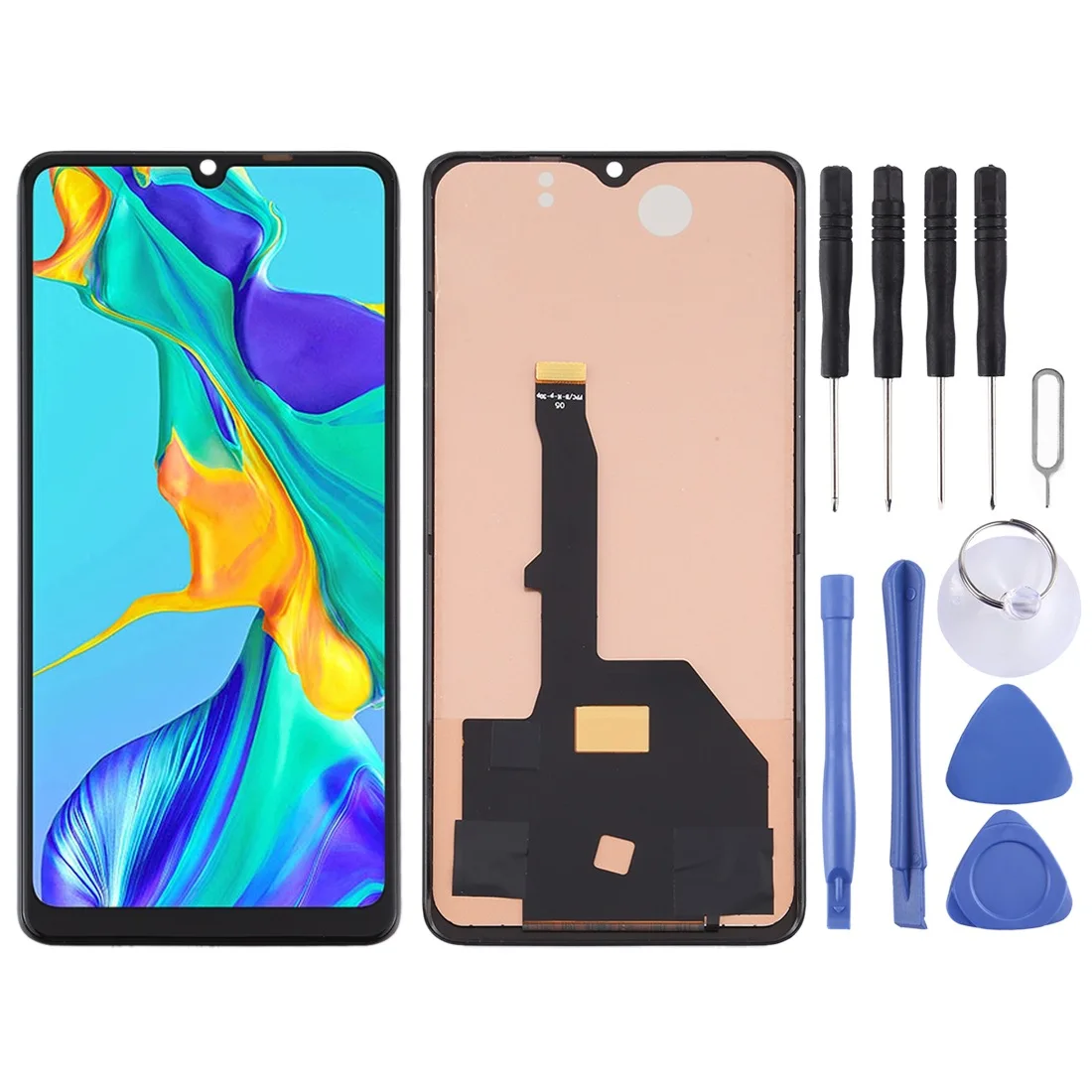 ЖК-дисплей TFT сенсорный в сборе для Huawei P30 Pro не поддерживает распознавание