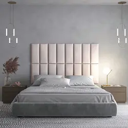 Art3d 6PCS Peel and Stick Headboard for Twin,Full and Queen in Light Pink ,Sized 25 x 60cm , 3D Upholstered Wall Panels