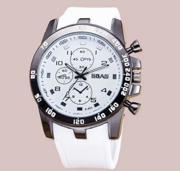 SBAO высокоэффективные мужские спортивные часы высшего качества прочные силиконовые военные Красочные мужские кварцевые наручные часы reloj hombre