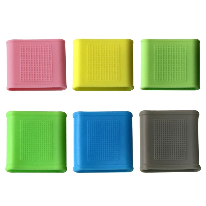 

2022 New 10 Pcs / Set Finger Sleeves Silicone Finger Tubes for Basketball Tennis Golf