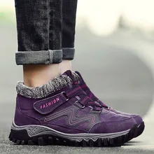 Зимние ботинки женская зимняя обувь женские ботинки из хлопка теплые плюшевые зимние ботинки Ботиночки женские ботинки женские кроссовки