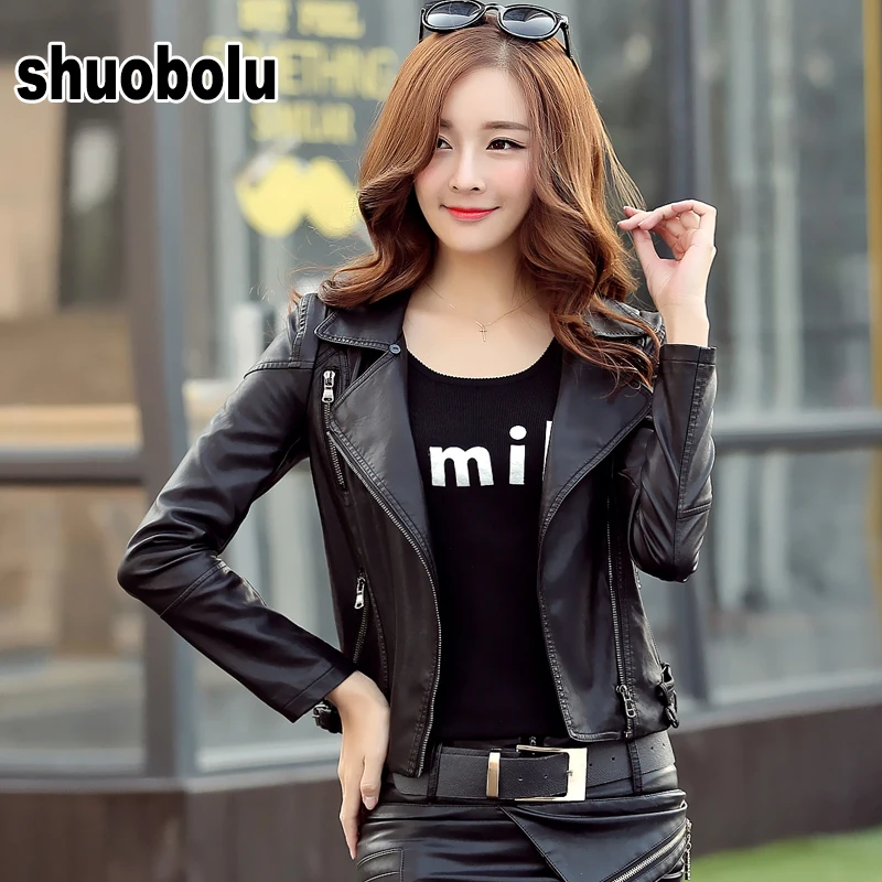 Perfecto femme черная кожаная куртка и пальто для женский жилет en cuir байкерская 2020 весна