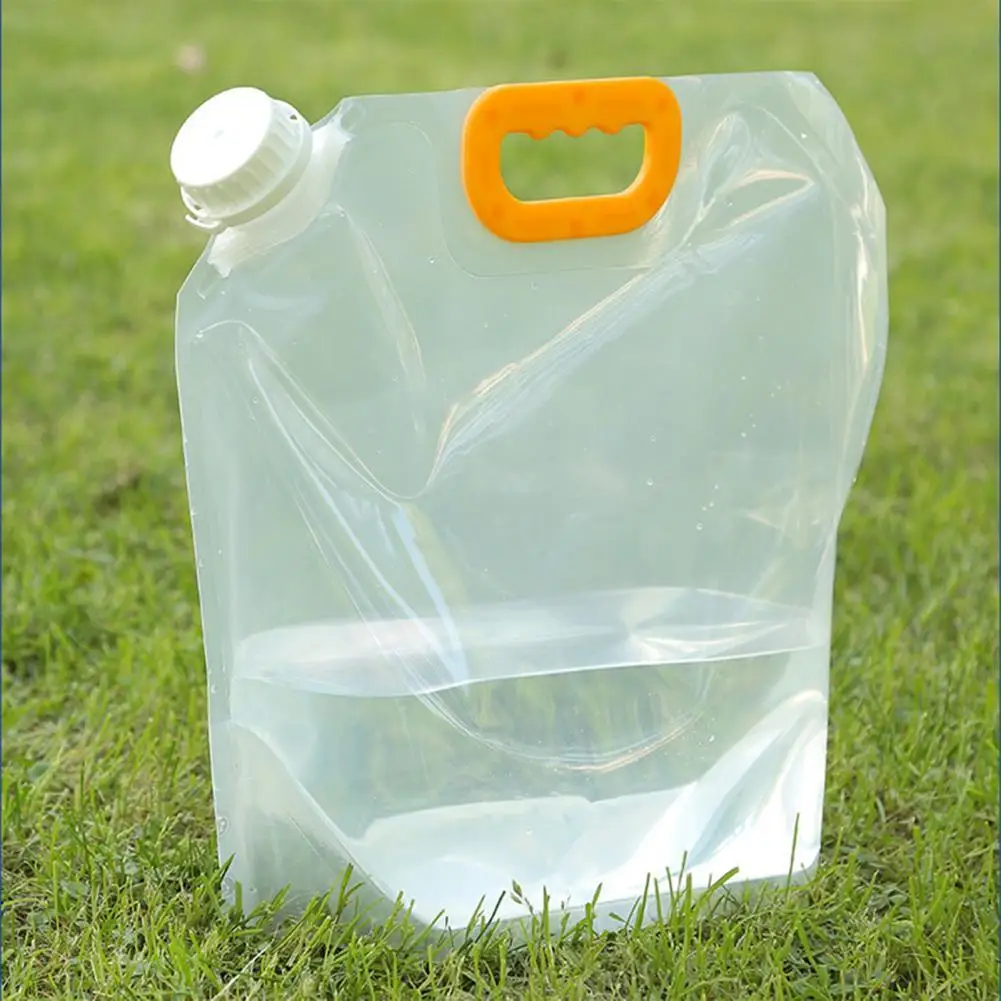 Pe Water Carrier Bag Pe Water Container 1pc 5l/10l Water Bag