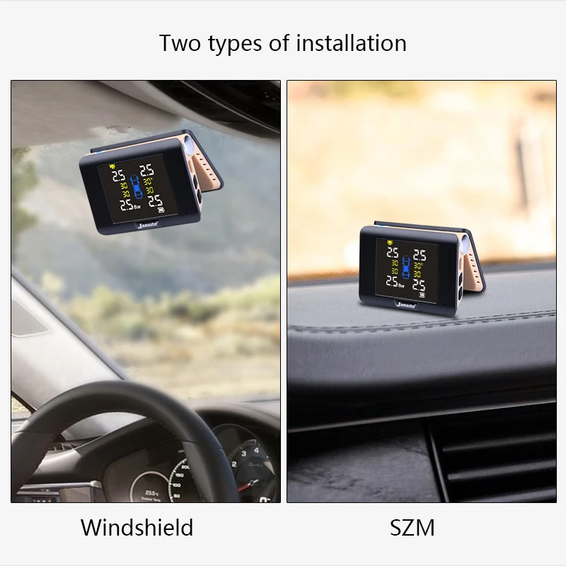 Vtopek Car TPMS 4 шины для автомобиля система мониторинга давления в шинах USB или