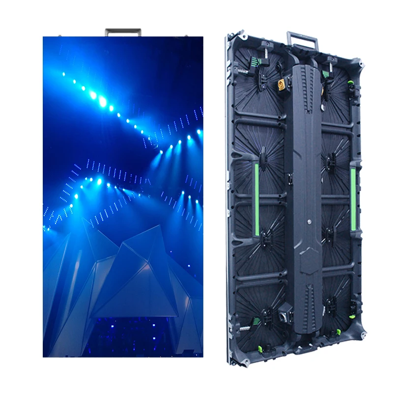 Новый дизайн Шэньчжэнь rgb smd Прокат дисплей 500x1000 мм 3 91 пикселей Видео функция led