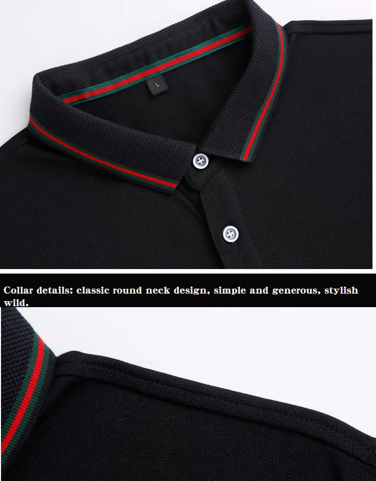 LiSENBAO брендовая Camisa masculina хлопок короткий рукав Для мужчин мужская рубашка Поло Топы Повседневное Майки летние Для мужчин s поло рубашки M-4XL 935