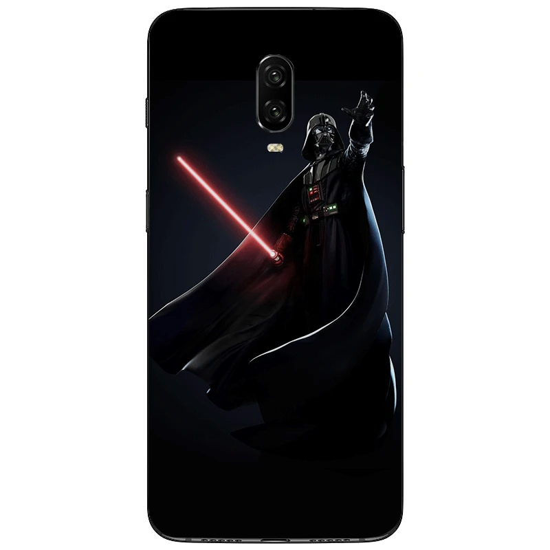B1 Чехол для телефона, милый мультяшный чехол для OnePlus 5 5T 6T 7 Pro, силиконовый чехол на заднюю панель, Звездные войны - Цвет: B1