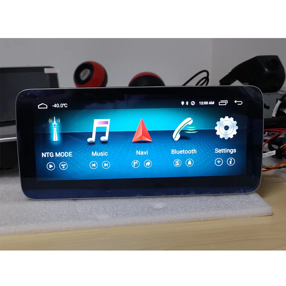 Top 10.25" Android 8.1 Octa 8-Core CPU 4+64G Car Radio GPS Navigation Bluetooth WiFi Head Unit Screen for Mercedes Benz E W212 S212 3