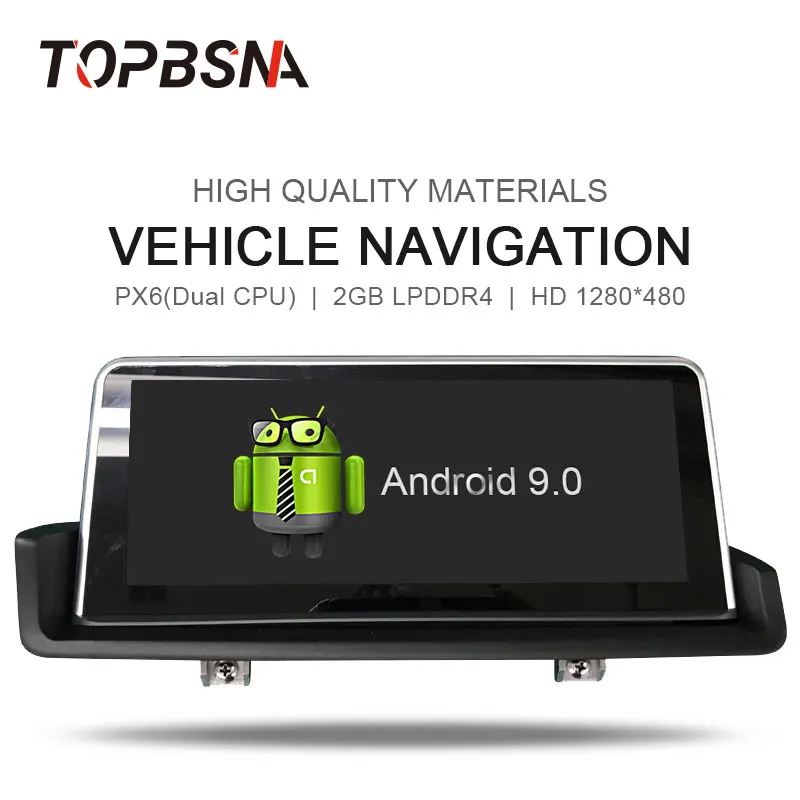 TOPBSNA автомобильный радиоплеер Android 9 0 для BMW 3 serise E90 E91 E92 E93 2005-2012 GPS-навигация