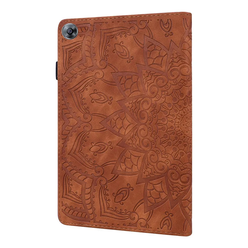 capa de tablet com suporte para medimediapad capa tipo carteira com flip árvore de