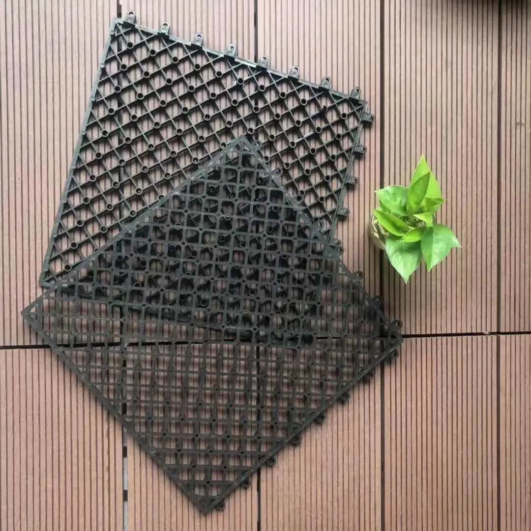 DIY outdoor floor bottom support floor mesh wood plastic connection accessories plastic wood mesh can be customized